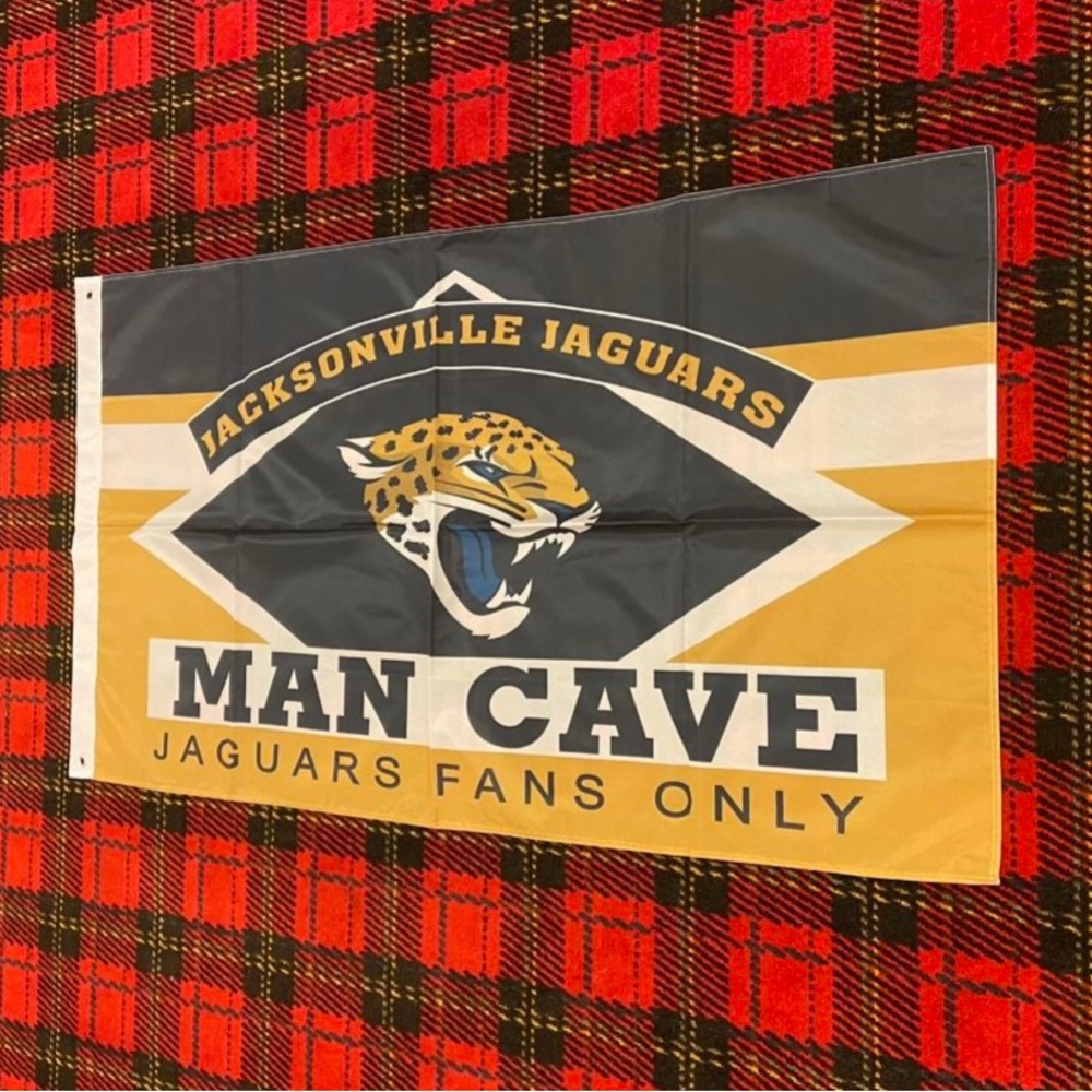 Brand new Jacksonville Jaguars banner flag